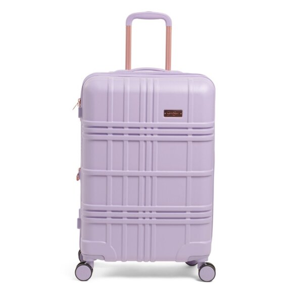 JESSICA SIMPSON Other - JESSICA SIMPSON Lilac 24in Jewel Plaid Hardside Spinner